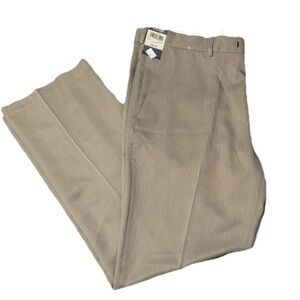 Kenneth Cole Men’s Dress Pants Oatmeal 40Wx32L NWT